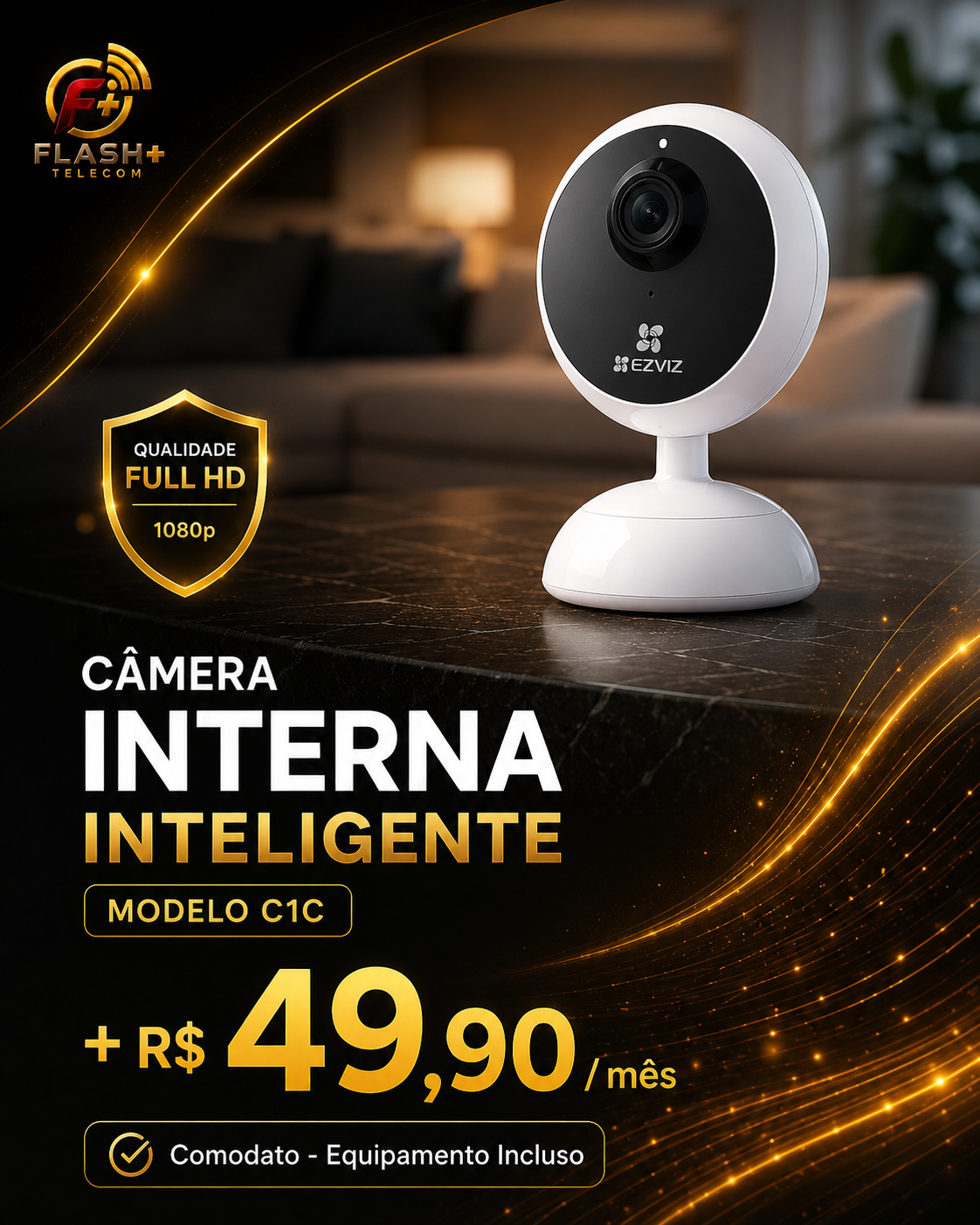 Câmera Interna Inteligente