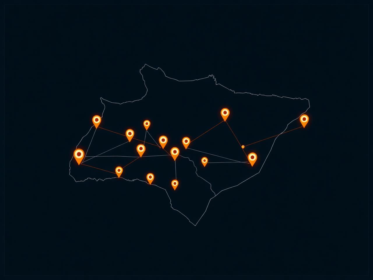 Mapa de cobertura Flash+ Telecom